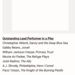 Nicole Ari Parker Instagram – BEYOND honored to be among these brilliant 🌟 nominees and so grateful to have had the chance to share the @roundaboutnyc stage with the incredible cast of #TheRefugePlays written by amazing #NathanAlanDavis in the role of #Early in 3 stages of her magnificent life…directed by the one&only @PatriciaMcgregor 

Thank You 🙏🏽 

🙏🏽❤️ 🎭