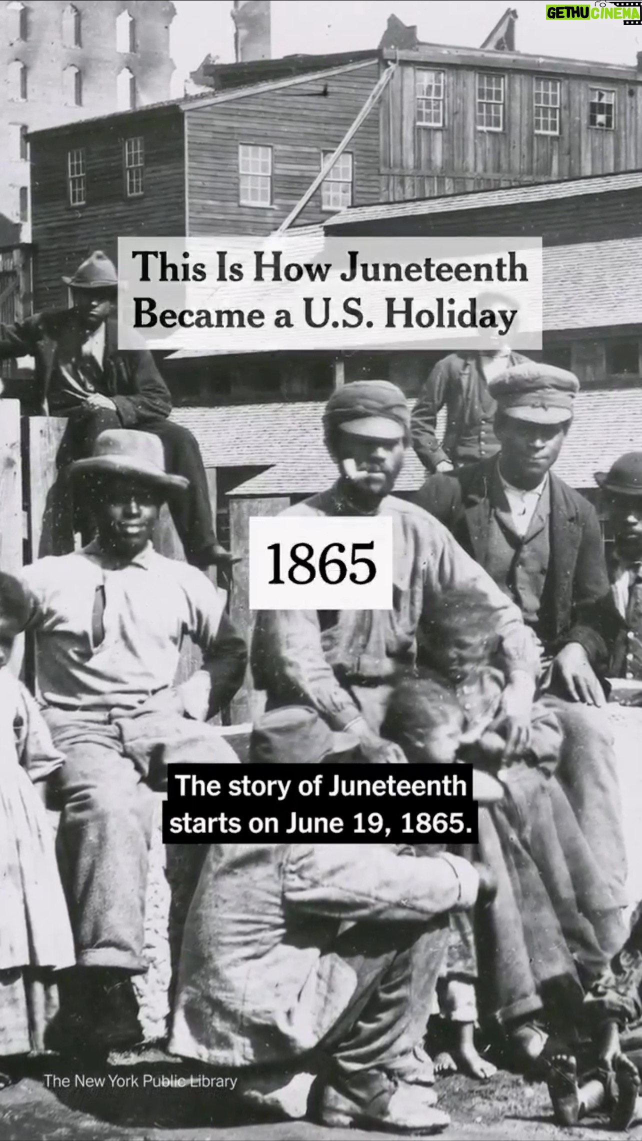 Nicole Ari Parker - 33.6K Likes - Repost👉🏽 @nytimes
On June 19, 1865, enslaved African Americans in Texas were told they were free. More than a century and a half later, people across the U.S. continue to celebrate the day, which is now a federal holiday. The holiday is also called
"Juneteenth Independence Day." "Freedom Day" or
"Emancipation Day."