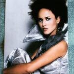 Nicole Ari Parker Instagram - BabyGirl. A headshot/photoshoot somewhere circa 1995.. 3 yrs out of NYU #TischSchoolofTheArts Full of #Shakespeare #Chekov #TennesseeWilliams #AugustWilson and #NtozakeShange #edges #blueeyeliner #glossylip #highcollar #Focus