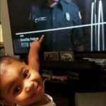 Nicole Ari Parker Instagram - “I see a Boris at the tv” ❤️❤️❤️❤️❤️❤️❤️❤️❤️ Her Mommy let us know that Miss @DemiyahSirenity tunes in every Thurs to watch @Station19 It’s the everything for me 😇😇😇 She is the super🌟 baby sis to her big brother super🌟 #NikSanchez @spektrumbeuty who plays my son in #SAFEROOM on Jan 15 @LifetimeTV