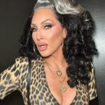 Nicole Faulkner Instagram - Sheeeeesh!! 🔥🥹 @michellevisage face is my playground truly lol Makeup by me Hair by @hisvintagetouch #dragrace