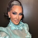 Nicole Faulkner Instagram - Drag race glam on @michellevisage by me 💘 Hair by @hisvintagetouch Styling by @artconn2 #michellevisage #rupaulsdragrace