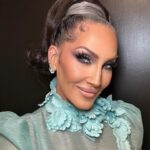 Nicole Faulkner Instagram - Drag race glam on @michellevisage by me 💘 Hair by @hisvintagetouch Styling by @artconn2 #michellevisage #rupaulsdragrace