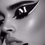 Nicole Faulkner Instagram – Throwback to this @morphebrushes liquid liner campaign 🔪 
Makeup by me ✨
Shot by @brandonlundby
Hair by @jesushair