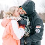 Nicole Franzel Instagram - 🩴 sandals one day, snow fights the next ❄️🤪. What’s the temperature at where you live?!