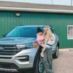 Nicole Franzel Instagram - In my small business mom era! 🩷 Summer is upon us which means lots of loading and unloading the car whether that’s baseball equipment, beach toys, market supplies, or farmers market finds! 😜 The Ford Explorer is the most convenient car for all of it. 🦋 With the easy to clean rubberized flooring, third row seat that folds down effortlessly with extra storage (under seat storage as well) it makes keeping your car clean a simple task. 🙌🏼 If you’re looking for the perfect car for you and your family, check out the Ford Explorer at http://www.buyfordnow.com/ where you can also find your closest Neighborhood Michigan Ford Dealer. @michiganforddealers #MichiganFordDealers #MichiganFordDealerPartner #FordExplorer #Ad