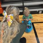 Nicole Franzel Instagram - Should we cut Arrows hair finally 🥲?! I’m thinking it’s time but also so scared to commit. Arrow had an Easter egg hunt today!! He had a lot of fun and can’t wait to do it again ☺️.