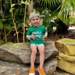 Nicole Franzel Instagram – every angle of our little lucky charm 🌈🍦🍀 

ps whole fit from @frannyandthefox