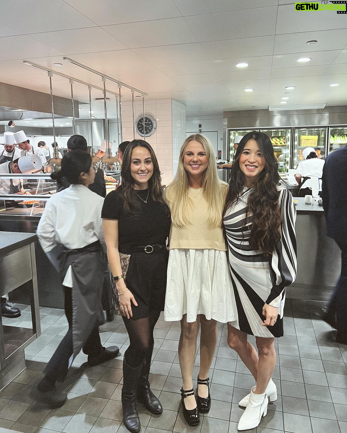 Nicole Franzel Instagram - Okay yes, I saw the documentary about this restaurant on Netflix and was like I’ve got to go 😛. The whole menu is plant based courses and it was the best (and most expensive 🤪) meal of my life BUT I’m so happy I went and grateful I found people who would love the whole experience with me. We met Chef Daniel Humm, got to go into the kitchen for a fun tour and tasting experience and left with very happy full bellies. This is a 3 hour event you don’t wanna miss. 🩷 I think this is what Vic feels like at a football game. I get it now 😂. and yes, I was the only one taking pics of the food. Sorry not sorry. This was not a causal Tuesday for me 😝 First caption: High quality food. High quality friendship. Low quality pics.