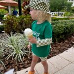 Nicole Franzel Instagram – every angle of our little lucky charm 🌈🍦🍀 

ps whole fit from @frannyandthefox