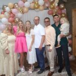 Nicole Franzel Instagram - happy wedding shower to my favorite brother, Jesse & soon to be sister, Ashley! 🤍 everything was so beautiful and I can’t wait to continue to celebrate you two 🥂 love you!! 🥰