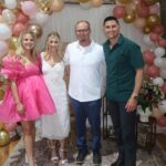 Nicole Franzel Instagram - happy wedding shower to my favorite brother, Jesse & soon to be sister, Ashley! 🤍 everything was so beautiful and I can’t wait to continue to celebrate you two 🥂 love you!! 🥰