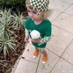Nicole Franzel Instagram – every angle of our little lucky charm 🌈🍦🍀 

ps whole fit from @frannyandthefox