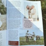 Nicole Franzel Instagram - who woulda thunk?! 👩🏼‍🌾🌾 super excited to be on the cover of a magazine with my pups 🥹 thank you God for this beautiful country life, for the many opportunities you’ve allowed me and for giving me the best parents & family. Everything good in me, is from them. 🤍