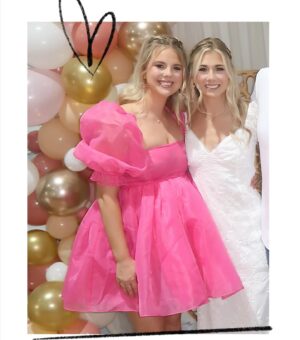 Nicole Franzel Instagram - happy wedding shower to my favorite brother, Jesse & soon to be sister, Ashley! 🤍 everything was so beautiful and I can’t wait to continue to celebrate you two 🥂 love you!! 🥰