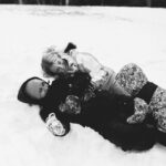 Nicole Franzel Instagram - 🩴 sandals one day, snow fights the next ❄️🤪. What’s the temperature at where you live?!