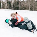 Nicole Franzel Instagram - 🩴 sandals one day, snow fights the next ❄️🤪. What’s the temperature at where you live?!