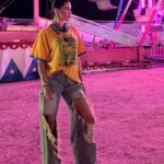 Nicole Lynn Williams Instagram - Neon Adventures 🎡💚🐢 #coachella #coachella2024 #neoncarnival #neon #outfit #stylefashion