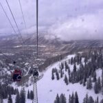 Nicole Lynn Williams Instagram - The best day .. other then having a mini meltdown when our gondola came to a stop for 4min (felt like 20) at the highest point of the mountain. 🏔️🚡 Outfit @revolve @fwrd