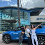 Nicole Lynn Williams Instagram - Happy Birthday to our bestie @itsmetradee !! We have been planning this trip for way too long! but it was worth the wait right!?! Shout out to @fiskerinc for picking up our girl and delivering her safely to us! The coolest cars and the coolest drivers ever! #fiskerocean #fisker