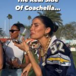 Nicole Lynn Williams Instagram - Things you don’t see 🤪 (part 1) #coachella #coachella2024 #festival