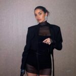 Nicole Lynn Williams Instagram - A night out with me usually ends in a photoshoot and 🍕 Dress: @fwrd