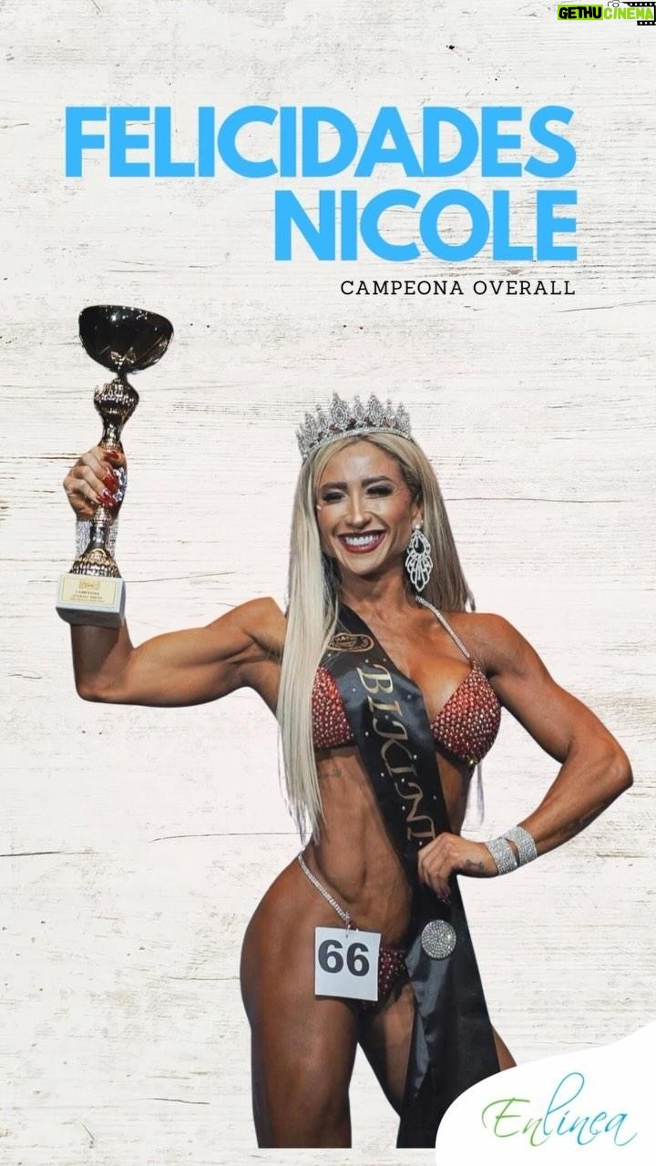 Nicole Moreno Instagram - ¡Nicole, felicidades por tu gran triunfo Overall! Gracias por elegirnos para acompañarte en este camino. ¡Muchas felicidades!✨