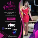 Nicole Moreno Instagram - 🦋 Cada Vez falta menos para estrenar mi nuevo programa de tv “Tú Puedes” @tupuedestv.cl , donde junto a destacados profesionales entregaremos prácticos consejos para animarte a llevar una vida saludable, abordando los cuatro pilares básicos: alimentación, actividad física, psicología y salud. . 🌈☀️Además tendremos importante información sobre salud y te daremos a conocer la eficiencia de la medicina natural y las terapias alternativas. Sin dejar de lado nuestros datitos de belleza y moda que tanto nos interesan a todas 👗💅🏾 . Ya lo saben ! Muy pronto, se viene con todo !!! “Tú Puedes” 🌺💪🏾⭐ Por las pantallas de: ️ Canal Vive de Vtr # 735HD y # 47SD en todo Chile. Canal Tevex, televisión abierta # 14.2 Santiago - # 14.4 Regiones Zapping # 169 - Tu Play # 74 - Tu Mundo Go # 98 , en todo Chile. App Somos Tv , Televisión Digital Produce @pwproducciones.cl . . . #tupuedestv #nicoleluly #canalvive #vivetv #somostv # somosdiferentes #pwproducciones