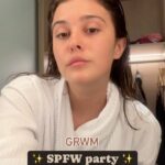 Nicole Orsini Instagram - grwm pra ir pra festa do SPFW 🖤 no meu cantinho favorito de são paulo; @pulsohotel já to com saudade, SP 😫