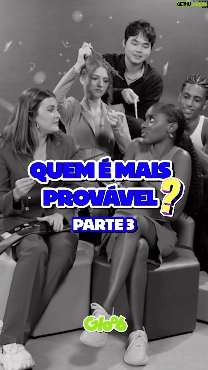 Nicole Orsini Instagram - Gloobers, cheguei com a parte 3 de ✨Quem é mais provável ✨ pra vocês 🥰 Mas atenção, meu elenco trouxe um recadinho 👀 Jovens bruxos, preparem suas varinhas 🧙♀️ porque o #AcampamentoDeMagia 🪄 estreia com tudo no Gloob dia 12 de abril, às 19:30 😍