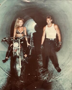 Nicollette Sheridan Instagram - Some started in the mailroom… my career started in the sewer ❤️🐀❤️ #throwback 😜