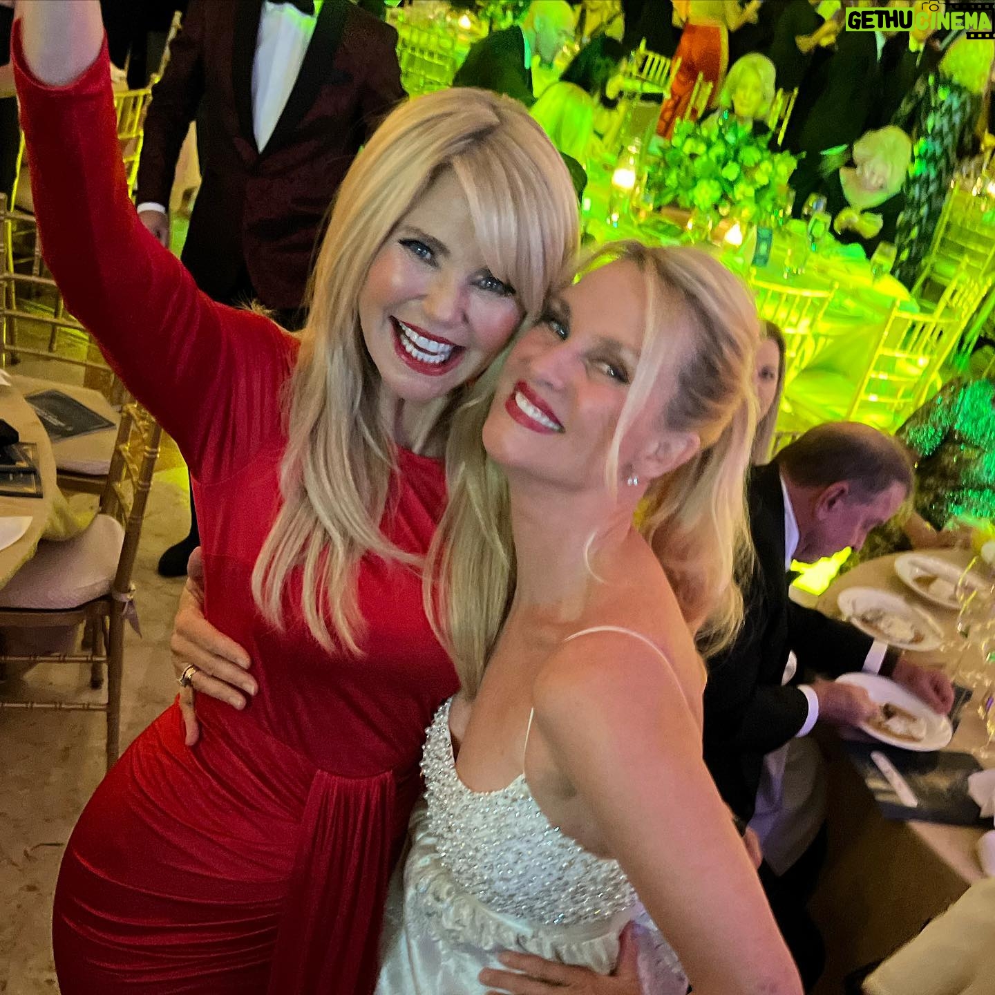Nicollette Sheridan Instagram - It was an amazing honor to present the military dog award to Buda 🐕🦺@herodogawards and seeing my girl @christiebrinkley ❤️