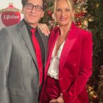Nicollette Sheridan Instagram - Thank you for all the laughs @zimmermanstan …our super talented writer of #LadiesOfThe80s #ADivasChristmas #lifetime #itsawonderfullifetime