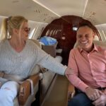 Nicollette Sheridan Instagram - Oliver and I creating our own #dynasty ...Is it kitchenware? Beauty products? Pet care? Lingerie? How to live healthier and longer?? ...Wait ‘til you see what my business partner, the original shark, @realkevinharrington and I have coming your way!!! #bosslady #entrepreneur #mondaymotivation