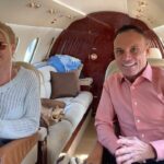 Nicollette Sheridan Instagram - Oliver and I creating our own #dynasty ...Is it kitchenware? Beauty products? Pet care? Lingerie? How to live healthier and longer?? ...Wait ‘til you see what my business partner, the original shark, @realkevinharrington and I have coming your way!!! #bosslady #entrepreneur #mondaymotivation