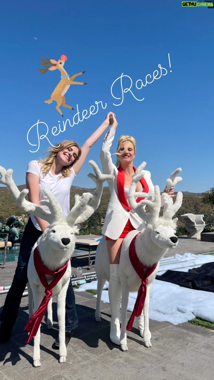 Nicollette Sheridan Instagram - Taylor Thompson is so talented and charming in our #LadiesOfThe80s #ADivasChristmas! We had so much fun!!! 😂🤣😂