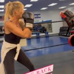 Nicollette Sheridan Instagram - I decided to take kickboxing to the next level…join me on my journey! Cable series? Assassin? Thief? Female Bond?? 🤔 What character do you want to see me play?