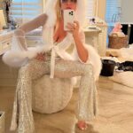 Nicollette Sheridan Instagram - Deciding on my ‘House of Gucci’ party costume…what do you think so far??