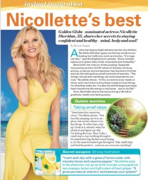Nicollette Sheridan Instagram - Thank you First For Women for a lovely cover and thoughtful interview! Pick up your copy...fresh off the press today!!! @firstmag @biolumiereskincare and John always making me shine @johnrussophoto !  @shawnfinch don’t know what I’d do without you...you’re the best! #firstforwomen #women