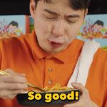 Nigel Ng Instagram - FUIYOH Uncle Roger Y SO WEAK Creamy Chili Crab Pasta finally here! Noodle link in bio 👆 Growing up in Malaysia, Uncle Roger love eating chili crab. So exited to make this version for you all. It not just the best and hottest crab noodle but a CHALLENGE to all my spice loving niece and nephew 🫵 @aebaybayy Finish an ENTIRE bowl of UNCLE SAUCE with the ENTIRE AUNTIE OIL packet in ONE sitting. Post weejio of you completing the challenge with @mrnigelng @eat.mila #ysoweak and DM @eat.Mila for a 10% discount code off their site! Uncle Roger will react to the best weejio 🔥 Don’t be weak and take the challenge now!