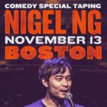 Nigel Ng Instagram - 📣 TAPING MY FIRST STANDUP SPECIAL in Boston, November 13! Well, it's actually two specials - one as Uncle Roger, and one as myself. We have about 100 tickets left out of the 1600 on sale so get them now before they sell out, link in bio! And wear your orange polo! It's gonna look so cool on camera to see an army of orange. And I might even try to roast you if you're near the front row... Let's create something special together 🧡 📸 @qbertplaya 🧑‍🎨 @comedyphotoshop #haiyaatour