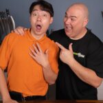 Nigel Ng Instagram - Awesome time making videos with Uncle Roger @mrnigelng such a cool uncle! We’re now friends for life! @gugafoods Videos to come out real soon. #uncleroger #youtube #guga #gugafoods