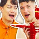Nigel Ng Instagram - 2 Uncles 1 Lobster ft @nick.digiovanni Full weejio on YT #lobsterroll