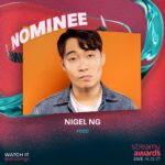 Nigel Ng Instagram – FUIYOH AGAIN! Nominated for this year’s #streamys award for food.
Niece and nephew, go find out on @streamys platforms this August 27 🧡
Just in case, who should I include in my speech 🤔 #uncleroger #jamieoliver #rachaelray