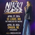 Nikki Glaser Instagram - Big Midwest shows coming up next weekend!
