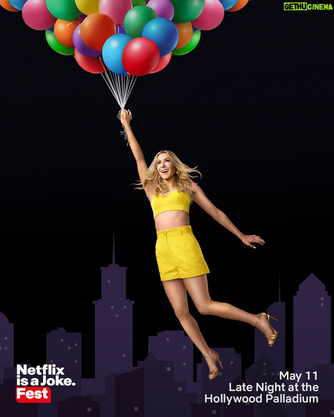 Nikki Glaser Instagram - Nikki Glaser is coming to #NetflixIsAJokeFest for Late Night At The Hollywood Palladium on May 11! Get your tickets at netflixisajokefest.com