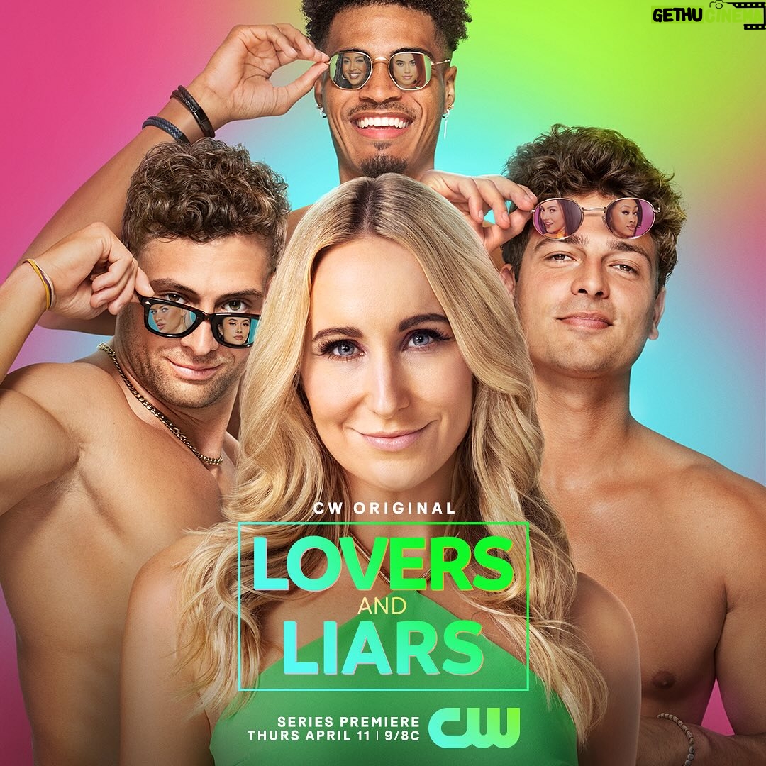 Nikki Glaser Instagram - APRIL 11th! Watch these former F-Boys try to find love on LOVERS AND LIARS. If you love reality tv, I PROMISE you that you’re going to be obsessed with this show. Premieres on @thecw on April 11th! @benedictpolizzi @theweatherman22 @caseyis___
