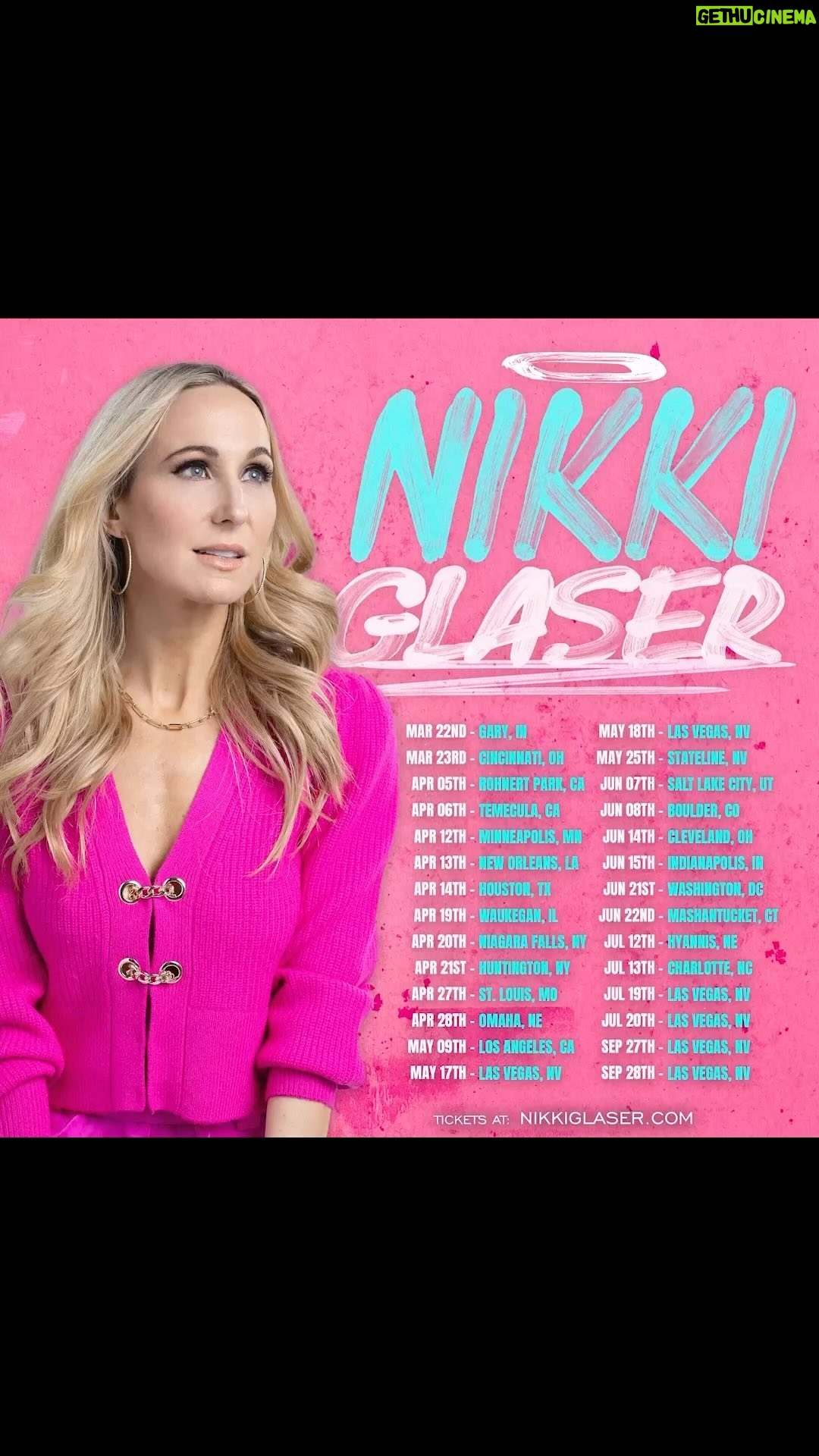 Nikki Glaser Instagram - I’m slowly lurching towards a favorite city near you! nikkiglaser.com for tickets