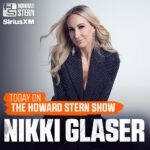 Nikki Glaser Instagram - TODAY: Fresh off her standing ovation at the @Netflix Tom Brady roast, @NikkiGlaser joins the #SternShow! Tune in now on @SiriusXM #Howard100.