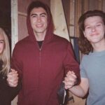 Nikki Roumel Instagram - Behind the Episode: Episodes 6,7,8 💛 The birthday party scene felt so great to have the five of us together! Do you think Zion felt something was off? The second photo was my last scene and one of the two last scenes of season two which was really fun to have a quick little celebration before the show started post production! The third one is a photo Katie took of that day! Their was two units filming so the flashbacks and the present timeline was filming simultaneously in the same studio at different parts! We also wrapped those scenes around the same time! The mirror scene was the last scene of that day, it was late and emotional, but we were able to do in two or three takes. Each take would require are amazing makeup artist Randy to reapply the party face paint. The scene with Zion may seem familiar we shot it during season one, the difference is that it’s from Zions perspective this time! The last photo is at a costume fitting for the Christmas episode! Fun fact it was the first time I sprayed canned whipped cream in my mouth, the girls were also champs especially because I kept missing and getting it on their costumes by accident! On Canadian thanksgiving last year I posted a video at dinner of me spraying whipped cream in my mouth as a fun little teaser (plus its yummy) 🤪